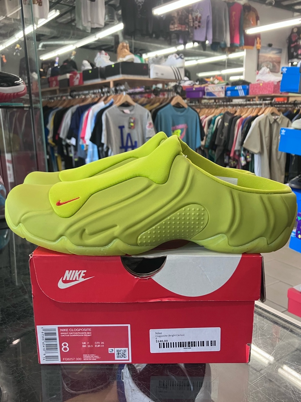 Nike Clogposite Bright Cactus - Picture 3 of 9